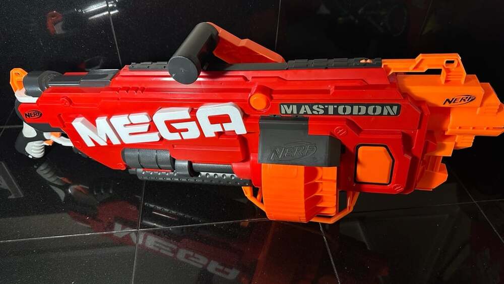 Nerf N-Strike Mega Mastodon Blaster Tested Working
